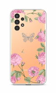 TopQ Cover Samsung A13 silicone Peonies 72087 - Phone Cover