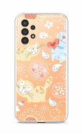 TopQ Cover Samsung A13 silicone Happy Cats 72078 - Phone Cover