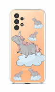 TopQ Cover Samsung A13 silicone Grey Unicorns 72068 - Phone Cover