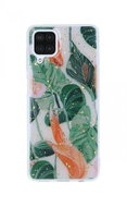 TopQ Cover Gold Glam Samsung A12 silicone Anthurium 70325 - Phone Cover