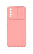 TopQ Lens cover Vivo Y20s silicone apricot 70286 - Phone Cover