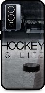 TopQ Kryt Vivo Y76 5G silikón Hockey Is Life 72598 - Kryt na mobil