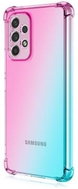 TopQ Cover Samsung A53 5G silicone Shock rainbow mint-pink 72714 - Phone Cover