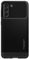 Spigen Cover Rugged Armor Samsung S21 silicone black 55798 - Phone Cover