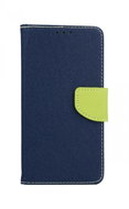 TopQ Case Samsung S21 FE book blue 70374 - Phone Case