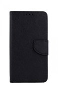 TopQ Case Samsung S21 FE book black 70373 - Phone Case