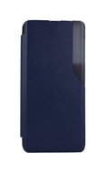 TopQ Case Samsung S21 FE Smart View book blue 70371 - Phone Case