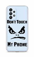 TopQ Cover Samsung A53 5G silicone Don´t Touch transparent 72357 - Phone Cover