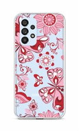 TopQ Cover Samsung A53 5G silicone Pink Butterfly 72353 - Phone Cover
