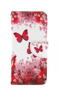 TopQ Case Xiaomi Redmi Note 11 book Pink butterflies 73635 - Phone Case