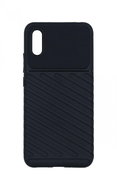 TopQ Cover Xiaomi Redmi 9A silicone Thunder black 70462 - Phone Cover