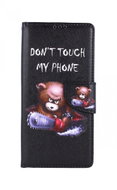 TopQ Cover Xiaomi Redmi 9A book Don't Touch Bear 51527 - Phone Cover