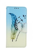 TopQ Case Samsung A20e book feather 42942 - Phone Case