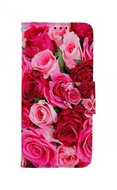 TopQ Case Xiaomi Redmi Note 11 Book Pink Roses 73677 - Phone Case