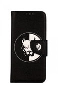 TopQ Case Xiaomi Redmi Note 11 book Black and white pitbull 73674 - Phone Case