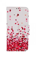 TopQ Case Xiaomi Redmi Note 11 booklet Hearts 73637 - Phone Case