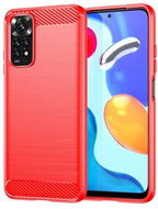 TopQ Cover Xiaomi Redmi Note 11 silicone Red 71786 - Phone Cover