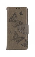 TopQ Case Xiaomi Redmi Note 11 book Butterfly grey 73695 - Phone Case