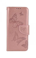 TopQ Case Xiaomi Redmi Note 11 book Butterfly pink light 73692 - Phone Case