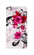 TopQ Case Xiaomi Redmi Note 11 booklet Floral drawing 73622 - Phone Case