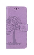 TopQ Case Xiaomi Redmi 9C booklet Purple tree owls 56026 - Phone Case