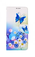 TopQ Case Samsung A53 5G book White with butterfly 73504 - Phone Case