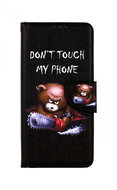 TopQ Case Samsung A13 book Don´t Touch Bear 73404 - Phone Case