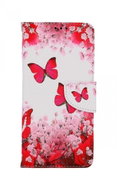 TopQ Case Samsung A13 booklet Pink butterflies 73515 - Phone Case