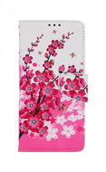 TopQ Case Samsung A13 booklet Flowers textile 73378 - Phone Case
