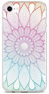 TopQ Cover iPhone SE 2020 silicone Rainbow Mandala 49593 - Phone Cover