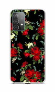 TopQ Cover Samsung A52 silicone Flowers of roses 58645 - Phone Cover