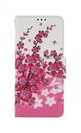 TopQ Case Realme 8i book Flowers textile 69851 - Phone Case