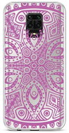 TopQ Cover Xiaomi Redmi Note 9 Pro silicone Violet Mandala 52534 - Phone Cover