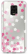 TopQ Cover Xiaomi Redmi Note 9 Pro silicone Pink Blossom 52530 - Phone Cover