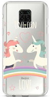 TopQ Cover Xiaomi Redmi Note 9 Pro silicone Unicorn Love 50040 - Phone Cover