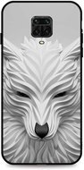 TopQ Cover LUXURY Xiaomi Redmi Note 9 Pro solid White wolf 50001 - Phone Cover