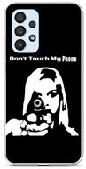 TopQ Cover Samsung A33 5G silicone Don´t Touch Gun 74244 - Phone Cover
