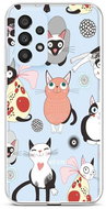 TopQ Cover Samsung A33 5G silicone Cats 2 74241 - Phone Cover