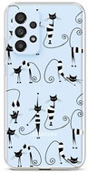TopQ Cover Samsung A33 5G silicone Cats 1 74221 - Phone Cover