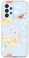 TopQ Cover Samsung A33 5G silicone Happy Cats 74220 - Phone Cover