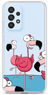 TopQ Cover Samsung A33 5G silicone Cartoon Flamingos 74200 - Phone Cover