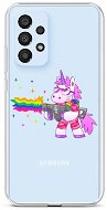 TopQ Kryt Samsung A33 5G silikón Rainbow Gun 74193 - Kryt na mobil