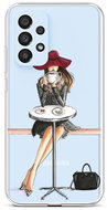 TopQ Cover Samsung A33 5G silicone Lady 6 74184 - Phone Cover