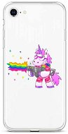 TopQ Cover iPhone SE 2022 silicone Rainbow Gun 74027 - Phone Cover