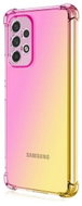 TopQ Cover Samsung A33 5G silicone Shock rainbow pink-yellow 73996 - Phone Cover
