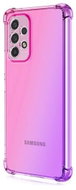 TopQ Cover Samsung A33 5G silicone Shock rainbow pink-purple 73995 - Phone Cover