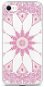 TopQ Kryt iPhone SE 2022 silikón Pink Mandala 73966 - Kryt na mobil