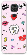 TopQ Cover Xiaomi Redmi Note 9 silicone Happy Day 52419 - Phone Cover