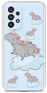 TopQ Cover Samsung A33 5G silicone Grey Unicorns 74231 - Phone Cover