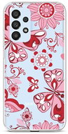 TopQ Cover Samsung A33 5G silicone Pink Butterfly 74208 - Phone Cover